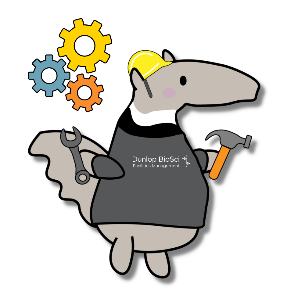 Peter anteater Working with Gears